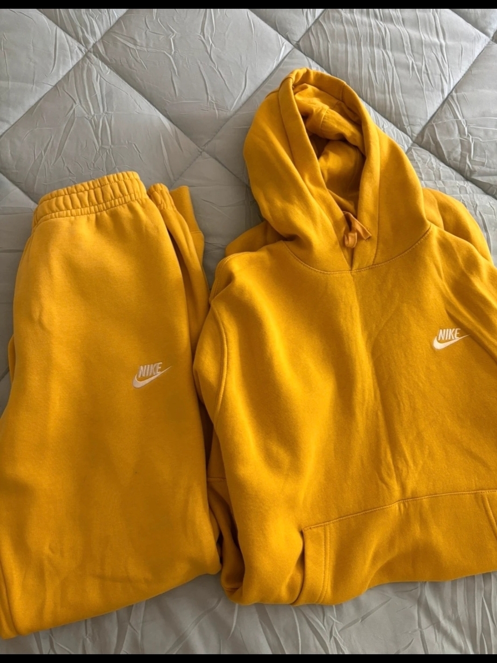 Nike Yellow Jogger Set